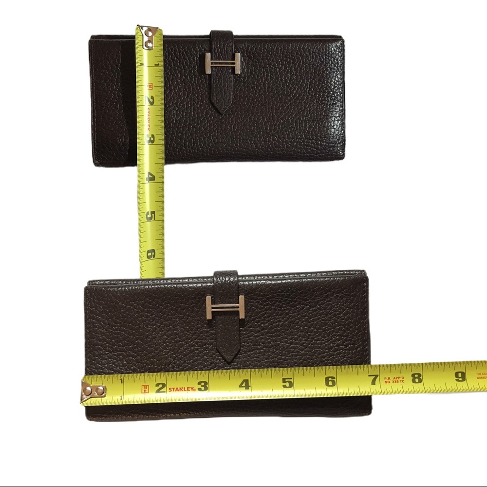 Authentic HERMES Togo Leather Trifold Wallet - Picture 3 of 13